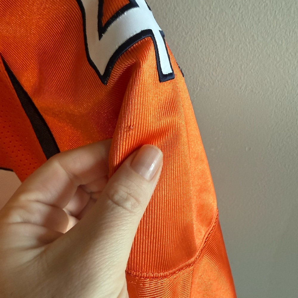 Denver Broncos Orange and Blue Broncos Jersey - Picture 4 of 5